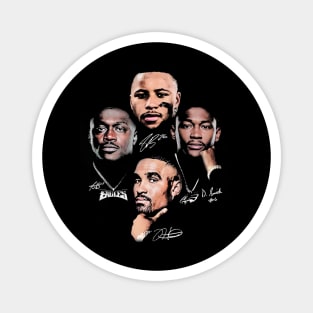 Saquon Barkley, Jalen Hurts, A. J. Brown & DeVonta Smith Records Magnet